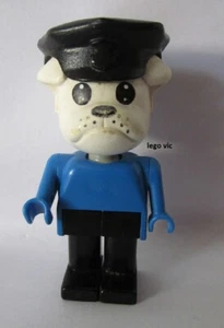 Lego x581c02 Fab2b Fabuland Figure Chien Bulldog Police 3643 3639 3664 3789 3794 - Bild 1 von 1