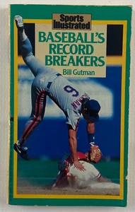 Sports Illustrated Baseball's Record Breakers by Bill Gutman worn with age spots - Picture 1 of 2