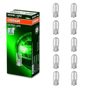 10 Osram ULTRA LIFE W5W Blinker Birne Standlicht Lampe Kennzeichenbeleuchtung - Bild 1 von 1