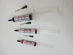RC PRO TECHNISCHES FETT für GETRIEBE & LAGER VERSCHIEDENE FETTSPRITZE 3ER-PACK 10ml - Bild 1 von 3