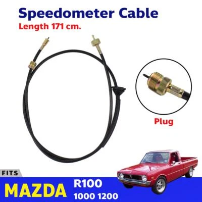 Speedometer Cable Fits Mazda R100 1000 1200 UTE Pickup Sedan Coupe Wagon E06 Foto 1 de 4