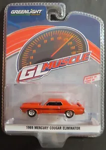 Greenlight 1:64 GL Muscle Series 1969 Mercury Cougar Eliminator Orange - Picture 1 of 1