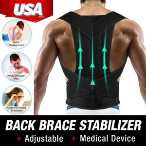 Nuevo-- Corrector de postura ajustable para soporte corrector de postura superior para mujeres hombres - Imagen 1 de 15