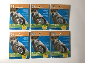 👀 6 Stück Hundemarke Clips Tiermarke Ringe Hund Ausweishalter für Hunde - Bild 1 von 4