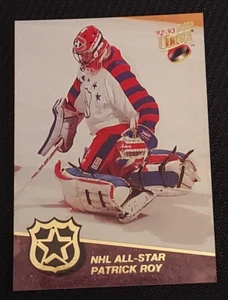 PATRICK ROY 1992-93 FLEER ULTRA ALL-STARS 92-93 NO 3 48338 - Picture 1 of 6