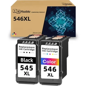 Druckerpatronen für Canon PG-545 + CL-546 XL PIXMA MG2550 MG2555 MG2950 MX494 - Bild 1 von 5