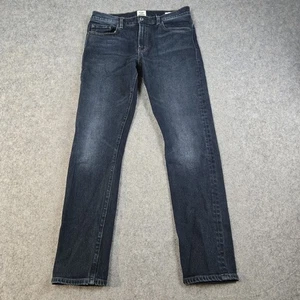 Flint And Tinder Jeans Mens 30x30 Blue Denim Slim Fit Dark Wash Faded USA Made - Picture 1 of 22