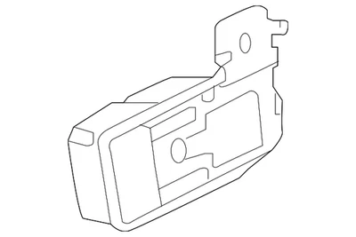 Receptor 28595-6FL0A Sistema de Monitoreo de Presión de Neumáticos (TPMS) Original Nissan Foto 1 de 2