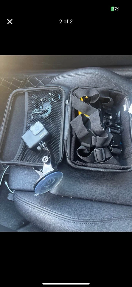 Cámara de acción digital GoPro HERO7 plateada con pantalla táctil Foto 1 de 1