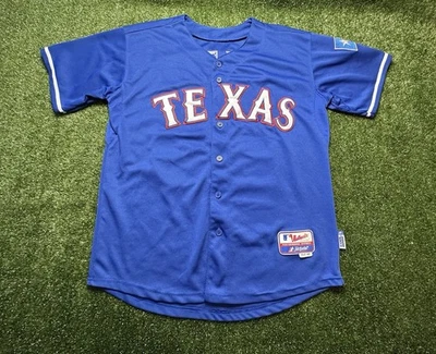 Camiseta cosida vintage Majestic Cool Base Texas Rangers Adrian Beltre #29 talla 40 Foto 1 de 4