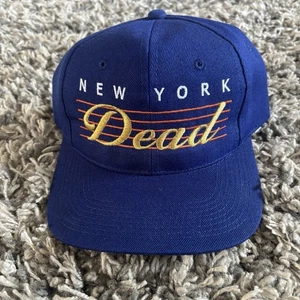 All My Hats Are Dead Baseballkappe "New York Dead" - Einheitsgröße neu mit Etikett - Bild 1 von 5