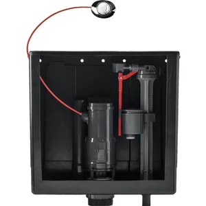 Wirquin Duo Compact Bottom Concealed Cistern 2” CDC71CP-AG - Afbeelding 1 van 2