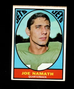 2535* 1967 Topps Milton Bradley # 98 Joe Namath Vg-Ex - Foto 1 di 2