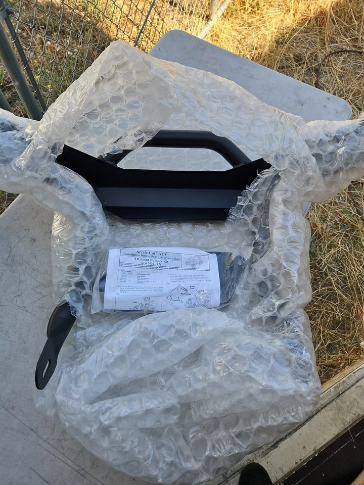 Parachoques delantero genuino Arctic Cat ATV '15 - '21 tamaño completo XR Alterra 2436-192 nuevo de stock Foto 1 de 4