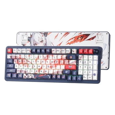 K686 PRO SE 98 Keys Wireless Gasket RGB Gaming Keyboard, 3-Mode Anime Mechani... - Image 1 of 4