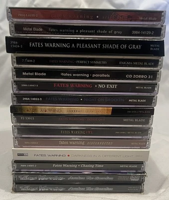 Fates Warning CD Lot of 15 *Near Mint* See Description for Titles - Image 1 of 4