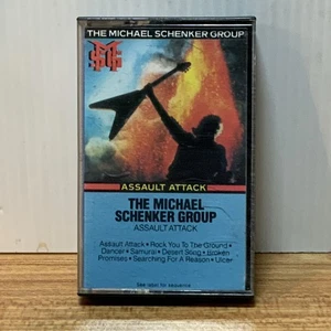 The Michael Schenker Group: Assault Attack cassette - Chrysalis 1982 - Picture 1 of 3
