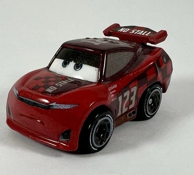 DISNEY PIXAR CARS MINI RACERS JONAS CARVERS NO STALL BOX #25 2022 - Image 1 of 4