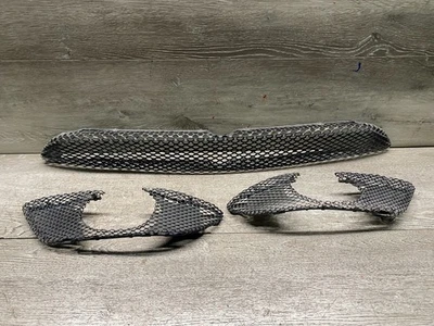 OEM MERCEDES BENZ W203 CLASE C AMG 2001-07 JUEGO PARACHOQUES DELANTERO REJILLA MALLA INFERIOR Foto 1 de 4