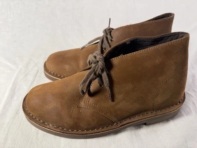 CLASSIC CLARKS ORIGINAL CUERO MARRÓN DESIERTO 26116744 MUJER 6.5 SIN USAR ii Foto 1 de 4