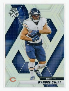 2025 Panini Mosaic Football - True Silver Prizm #213 D'Andre Swift, Bears - Picture 1 of 2