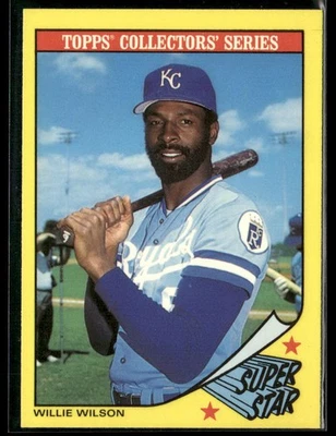1986 Topps Baseball Cards Champion Superstars #32 Willie Wilson 0102A - Image 1 of 2