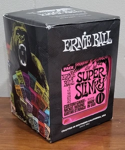Ernie Ball 3-Pack ONE Box of 4 Super Slinky 3223 Electric Guitar Strings 9-42  - Picture 1 of 8
