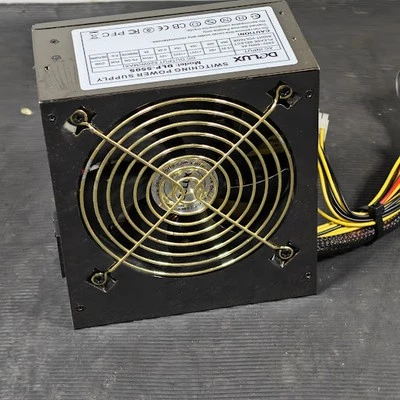 Delux DLP-550S PC Netzteil 520W - Funktioniert, Ohne Kabel - Bild 1 von 4