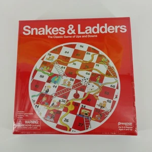 Pressman Snakes & Ladders Game Ages 4+, For 2-5 Players - Picture 1 of 2