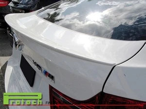 08-13 BMW X6 X6M SUV (E71) Performance Style 300 White Paint Trunk Lip Spoiler - Picture 1 of 1