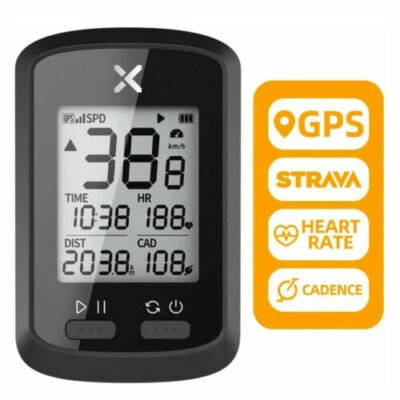 XOSS G Plus G+ GPS Bike Cycling Computer Support Cadence Heart Rate Sensor ANT+ - Image 1 of 4