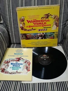 WonderfulWorldOfTheBrothersGrimm-MGM-1E3S-Book&Record-1962-VG - Picture 1 of 8