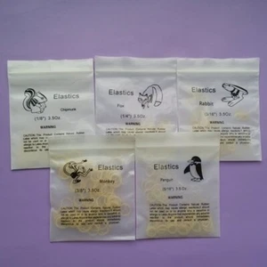 Dental orthodontic Zoo Pack Elastics Rubber Bands Latex Breces Non-toxic - Picture 1 of 53