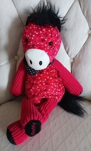 SCENTSY BUDDY~RED & BLACK Bandana Horse Pony 16" Stuff Plush To~ NO Scent - Picture 1 of 9