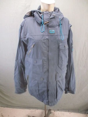 Helly Hansen Talla L Para Hombres Gris Cremallera Completa Bolsillo Polvo Falda Snowboard Chaqueta 061 Foto 1 de 4