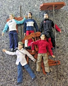 NSYNC Collectible Marionette 10" mixed Dolls Living 5 loose Boy band *As Is Read - Picture 1 of 16
