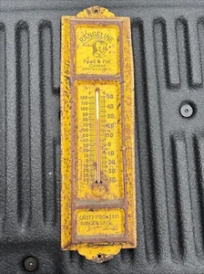 Vintage Advertising Metal Thermometer RangeLine Feed & Pet Center West Palm Fl - Picture 1 of 8
