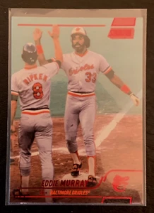 2022 Topps Stadium Club #197 | EDDIE MURRAY | Balt. Orioles; ROT Folie parallel - Bild 1 von 2