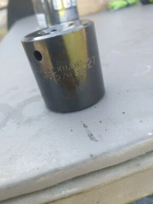 BLACKHAWK UW-627M, 1/2"DR  27MM METRIC IMPACT SOCKET, 6 PTS NOS - Image 1 of 3