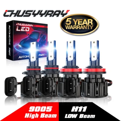 Combo faros LED haz alto bajo 6000 k para Honda CR-V CRV 2015 2016 2017-2019 Foto 1 de 4