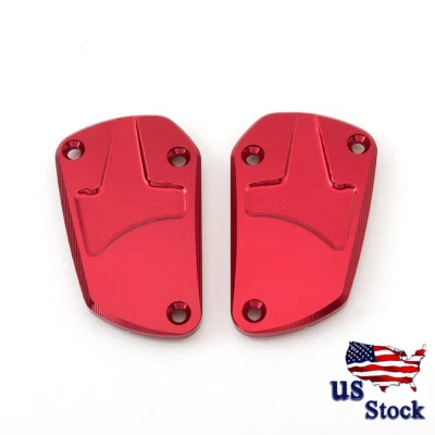 US For Aprilia DORSODURO 750 2008-2016 CNC Brake Clutch Oil Reservoir Cover Cap - Image 1 of 4