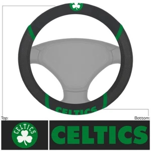 NBA Boston Celtics Embroidered Mesh Steering Wheel Cover by FanMats - Bild 1 von 1