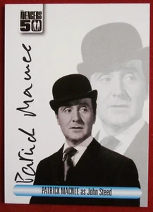 THE AVENGERS 50th - Patrick MacNee - Personally Signed Autograph Card - AV1 - Picture 1 of 2