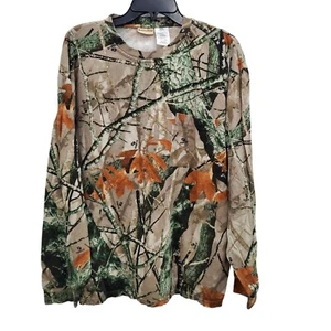 Outfitters Ridge Men's Big & Tall Camo Hunting Long Sleeve Pocket Tee Sz 2XL - Picture 1 of 5