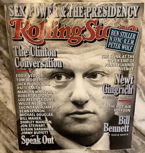 Rolling Stone Magazin 1998 Ausgabe 799 BILL CLINTON Skandal Sex Macht Präsidentschaft - Bild 1 von 12