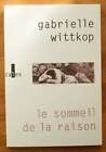 023126 - le sommeil de la raison (Gabrielle Wittkop) [roman]