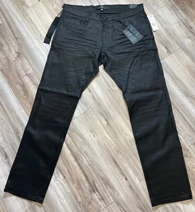 JORDAN CRAIG  COLLINS SMOOTH CRIMINAL DENIM 2.0 JEANS (JET BLACK) - Picture 1 of 5