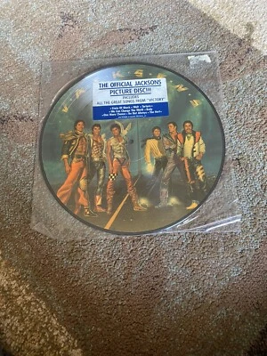 JACKSONS Victory State Of Shock sealed Picture Disc LP Michael Jackson - Image 1 of 2