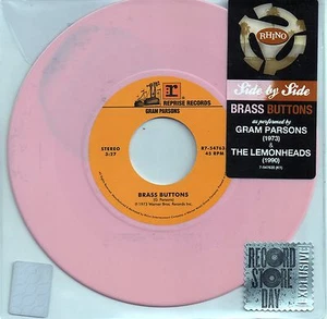 GRAM PARSONS/THE LEMONHEADS - BRASS BUTTONS -7"VINYL NEW SEALED NEU RSD 2015  - Bild 1 von 1