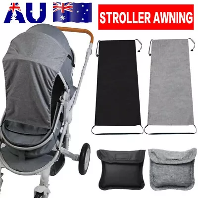 Baby Stroller Pram Buggy Sun Shade Pushchair Canopy Kid Anti-UV Protection Cover • 19.69$